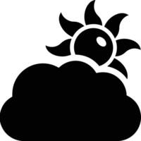 Cloud icon symbol image. Illustration of the hosting storage vector