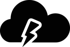 Cloud icon symbol image. Illustration of the hosting storage vector