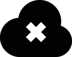 Cloud icon symbol image. Illustration of the hosting storage vector