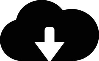 Cloud icon symbol image. Illustration of the hosting storage vector