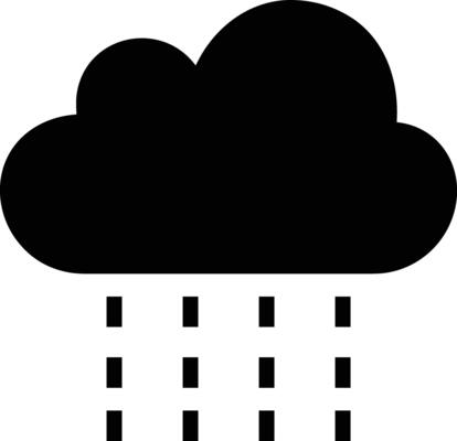 Cloud icon symbol image. Illustration of the hosting storage
