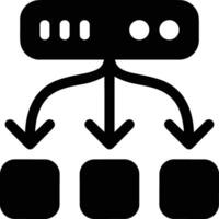 Cloud icon symbol image. Illustration of the hosting storage vector