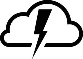 Cloud icon symbol image. Illustration of the hosting storage vector