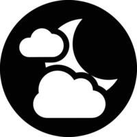 Cloud icon symbol image. Illustration of the hosting storage vector