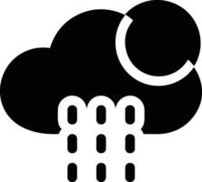 Cloud icon symbol image. Illustration of the hosting storage vector