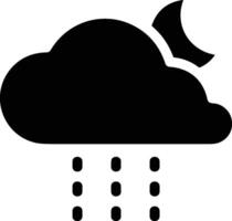 Cloud icon symbol image. Illustration of the hosting storage vector