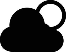 Cloud icon symbol image. Illustration of the hosting storage vector