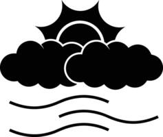 Cloud icon symbol image. Illustration of the hosting storage vector