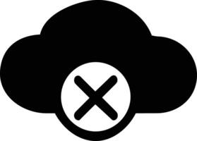 Cloud icon symbol image. Illustration of the hosting storage vector