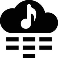 Cloud icon symbol image. Illustration of the hosting storage vector