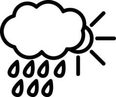 Cloud icon symbol image. Illustration of the hosting storage vector