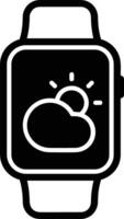 Cloud icon symbol image. Illustration of the hosting storage vector