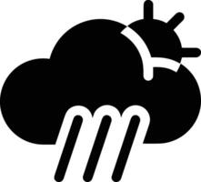 Cloud icon symbol image. Illustration of the hosting storage vector