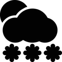 Cloud icon symbol image. Illustration of the hosting storage vector