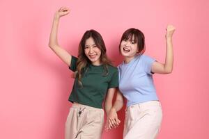 Happy with friends photo