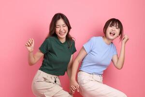 Happy with friends photo