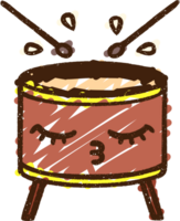 Drum Chalk Drawing png