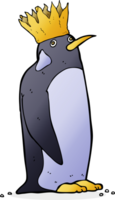 pinguim imperador dos desenhos animados png