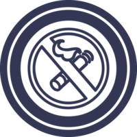 no smoking circular icon symbol png