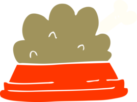 comida para animais de estimação doodle dos desenhos animados png