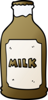 dessin animé doodle lait au chocolat png