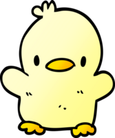 cute cartoon doodle chick png