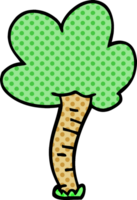 albero di doodle dei cartoni animati png