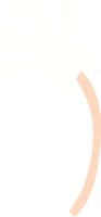 tecknade doodle handgester png