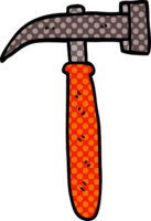 cartoon doodle hammer png