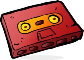 cassette de dessin animé png