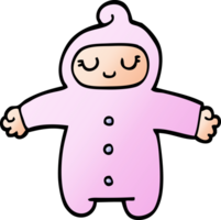 gradient illustration cartoon baby png