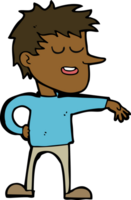 cartoon man making dismissive gesture png