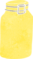 bocal en verre de dessin animé png