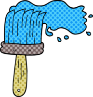 cartoon doodle paint brush png