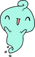 tekenfilm illustratie kawaii schattig dood geest png