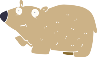 cartoon doodle gelukkige beer png