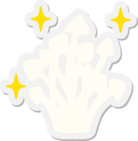 magic mushrooms growing sticker png