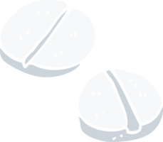 Cartoon-Doodle-Tabletten png