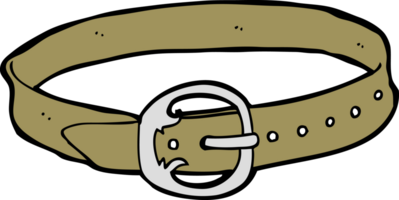 cartoon old belt png