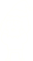 kerst man krijt tekening png