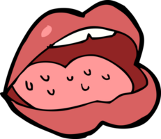 cartoon open mouth png