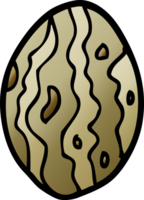 cartoon doodle almond nut png