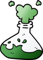 cartoon doodle science experiment png