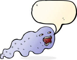 cartoon ghost with speech bubble png