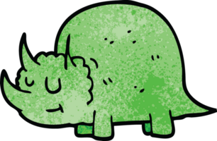 cartoon doodle prehistoric dinosaur png