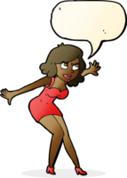 cartoon female spy with speech bubble png