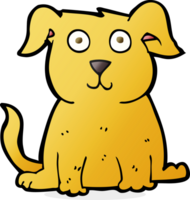 perro feliz de dibujos animados png