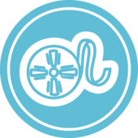movie film reel circular icon symbol png