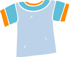 t-shirt de griffonnage de dessin animé png