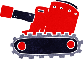 tecknad serie armén tank png
